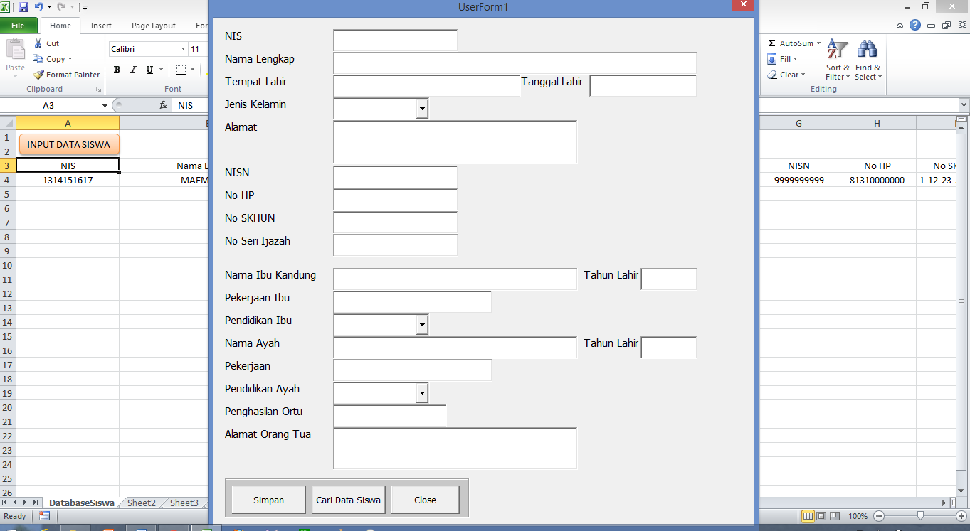 Cara Mudah Download Aplikasi Input Data Excel